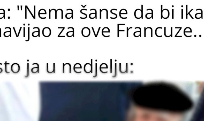 Fora prikazuje kako će Hrvati navijati tijekom finala SP-a, odmah će vam biti jasno zašto je hit