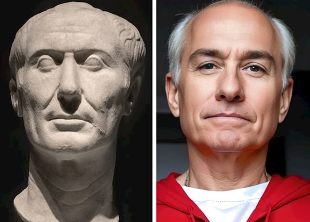 3. Rimski vojskovođa, političar i pisac Gaj Julije Cezar