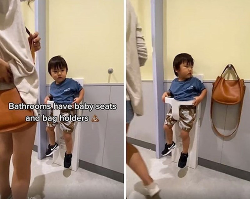 "Javni WC obavezno ima i držač za djecu i torbe."