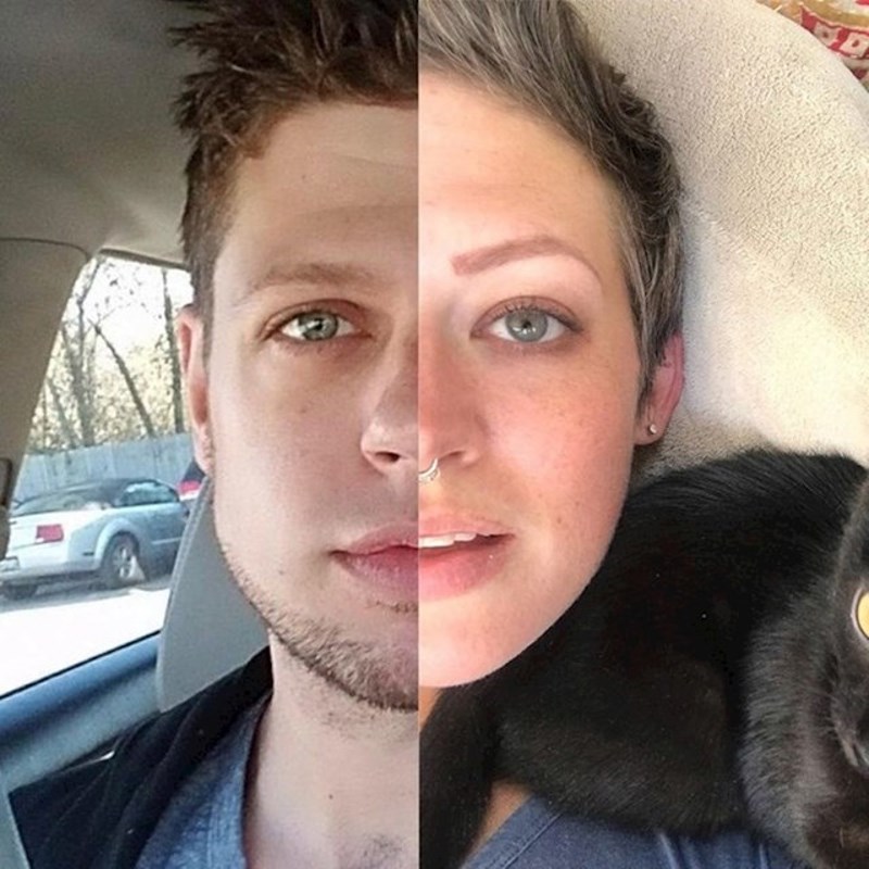 "Moja djevojka je napravila ovu usporedbu kako bi mi pokazala koliko sličimo."