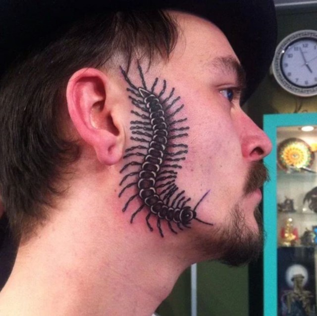 2. Samo ga želimo pitati zašto bi uopće htio ovo tetovirati na lice?