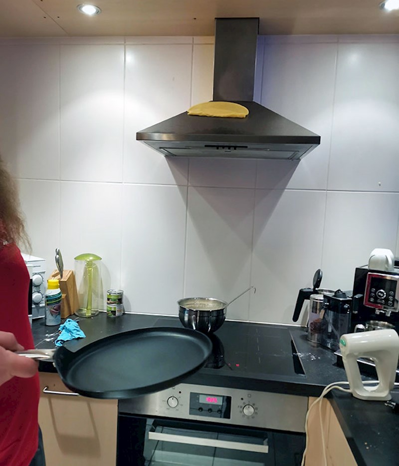 6. "Okretanje palačinke nije uspjelo"