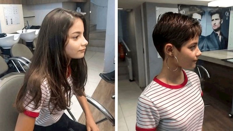 17. "Samo jedno šišanje me dovelo da od djevojčice od 13 godina postanem žena od 30 godina"