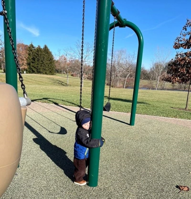 "Išao se "sakriti" od mene jer nije htio ići iz parka."