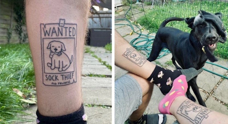 "Moj mali kradljivac čarapa."