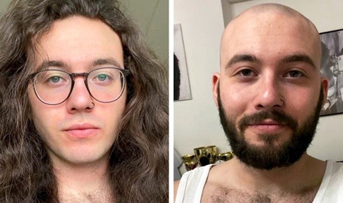 Fotke ovih muškaraca dokazuju koliko frizura drastično mijenja izgled. Pogledajte 16 transformacija