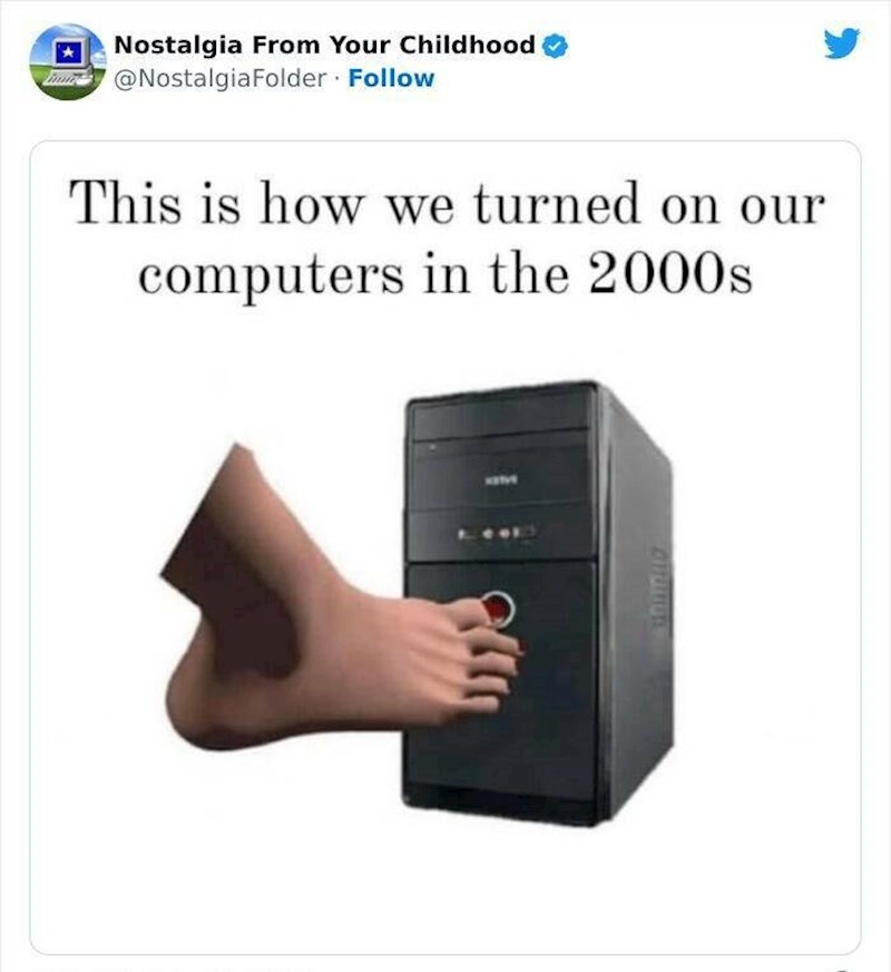 Svi smo ovako palili računala, a oni koji tvrde suprotno vjerojatno lažu 😁