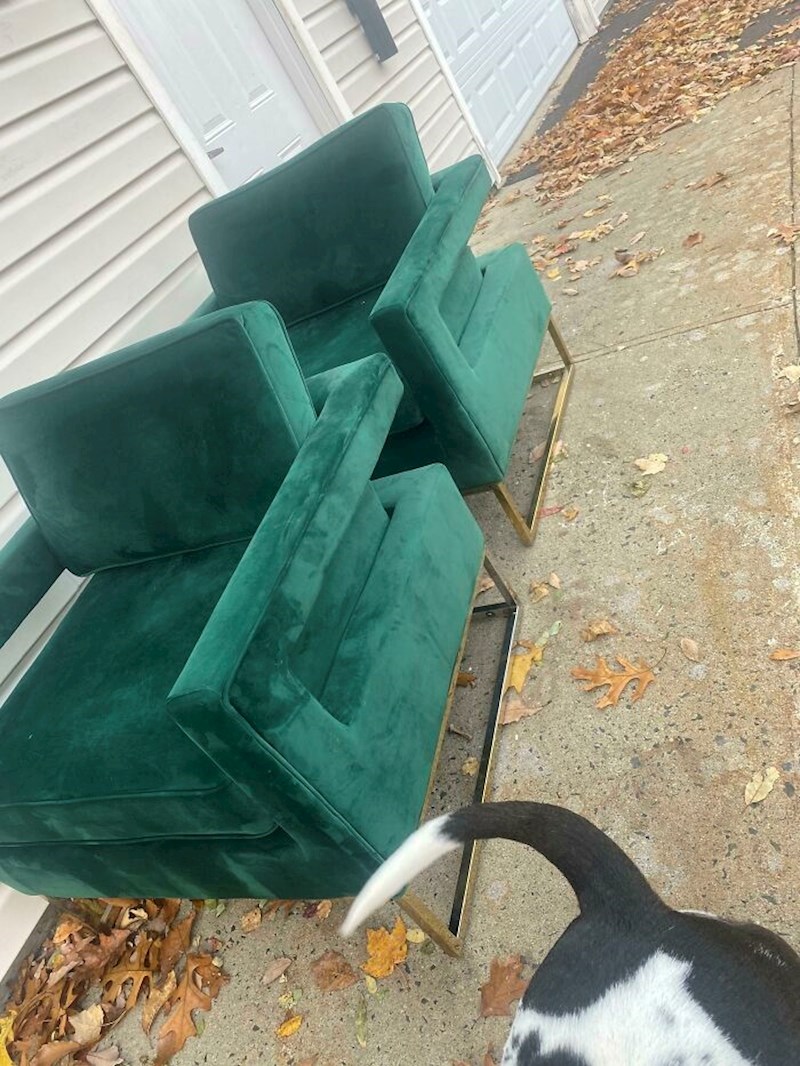 13. Netko je odbacio ove fotolje, a ovim su se ljudima savršeno uklopile u dom