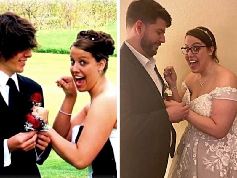 9. "Od maturalne do vjenčanja, nije loše!"