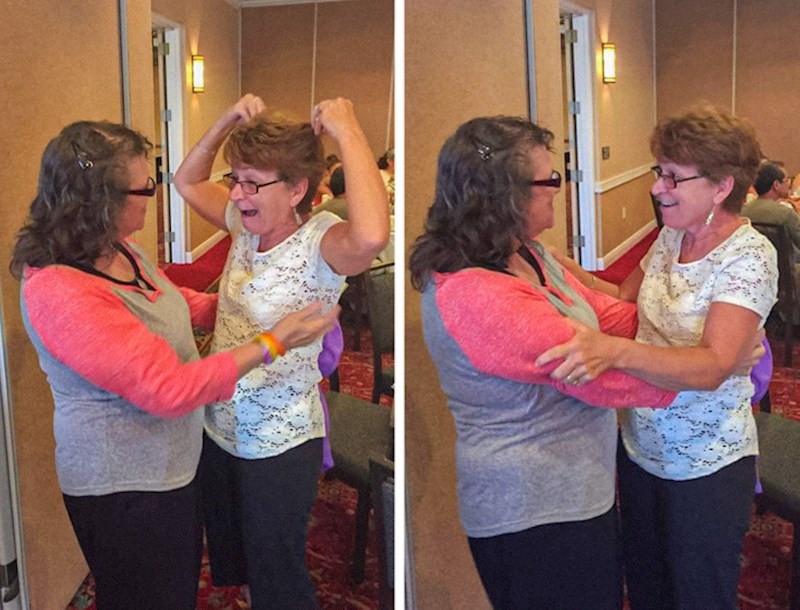 13. "Moja teta i njezina najbolja prijateljica iz tinejdžerskih dana. Nisu se vidjele od 1962. godine"