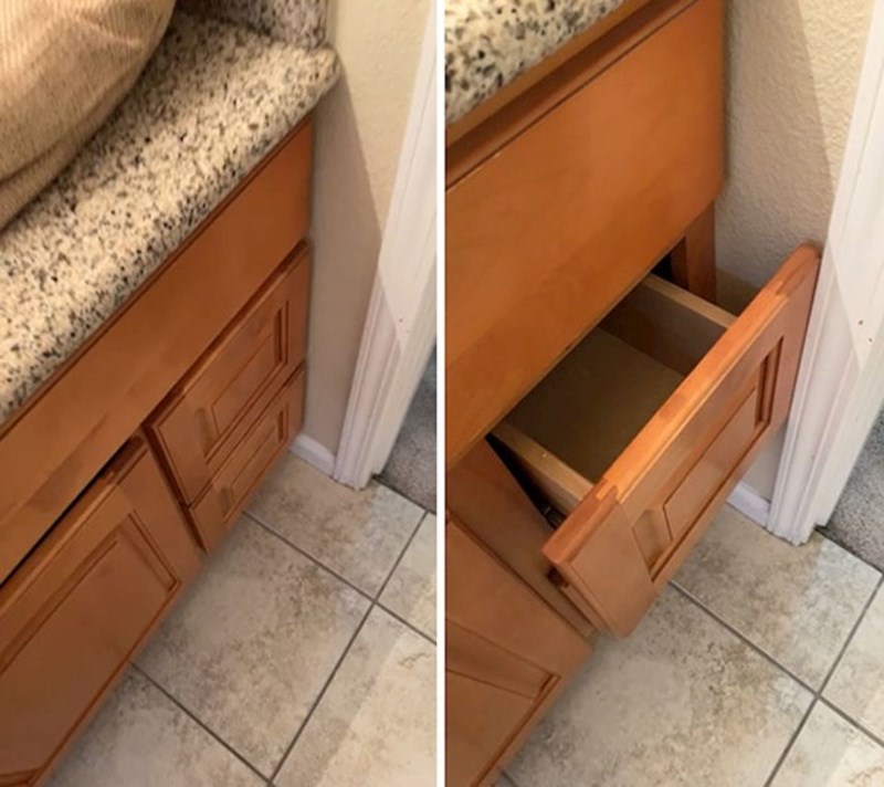 5. "Ovako su mi složili ladicu. Ne može se otvoriti više od ovoga"