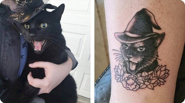 "Odlučila sam napraviti tetovažu u uspomenu na svog starog mačka Sebastiana kojeg smo izgubili, užasno mi nedostaje"