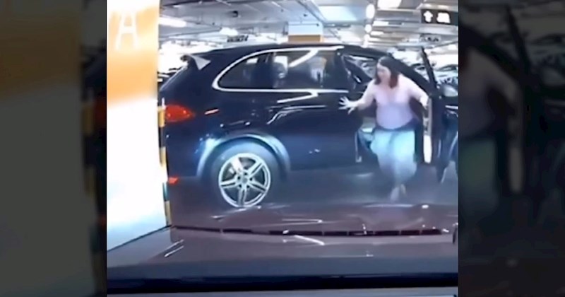 Društvenim mrežama kruži bizaran video iz jedne garaže. Pogledajte kakvu je ludost izvela ova žena