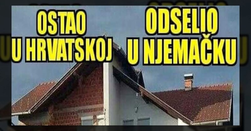 Fora uspoređuje kuće vlasnika iz Hrvatske i iz inozemstva, istovremeno je smiješna i tužna