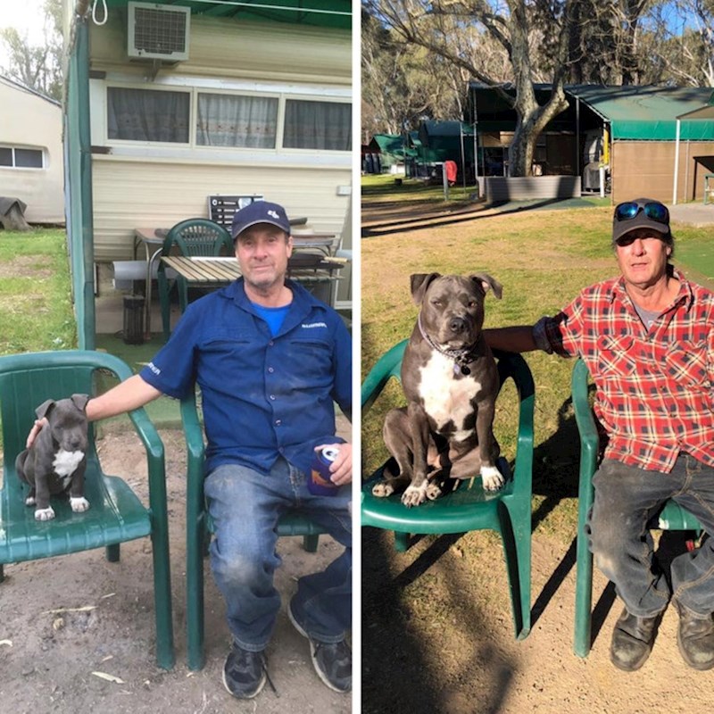 "Između ove dvije fotografije je samo godina i dva mjeseca, ali se čini kao da je puno više"