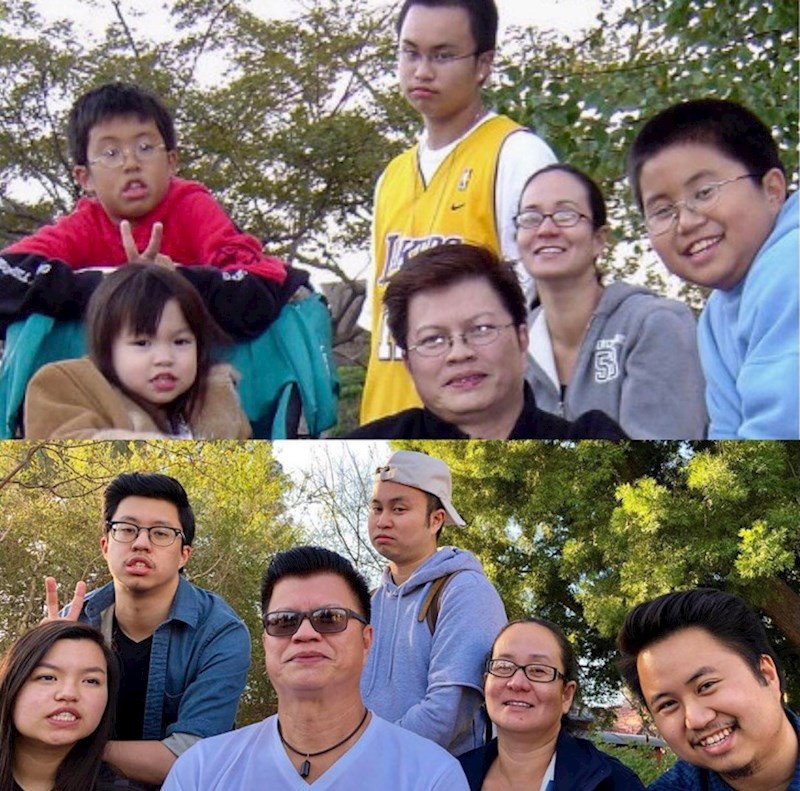 "Moja obitelj i ja u Disneylandu. Trebalo nam je 13 godina da ponovno svi odemo zajedno na izlet"