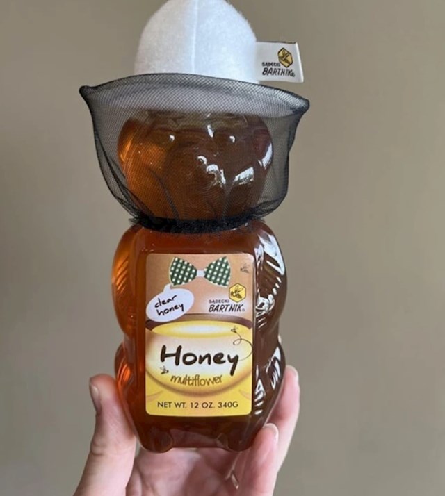 Presladak dizajn bočice meda
