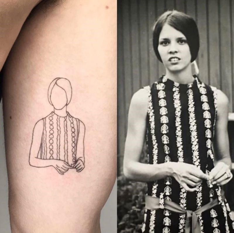 "Moja predivna mama sada je i zauvijek na mojoj koži."