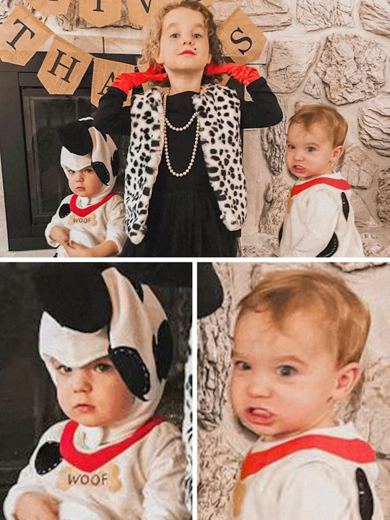 5. "Nisu bili oduševljeni ulogom dalmatinera za fotku. Zato je moja kćer uživala"