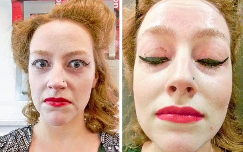 12. "Mislim da se po mom izrazu lica vidi da nisam bila nimalo oduševljena..."