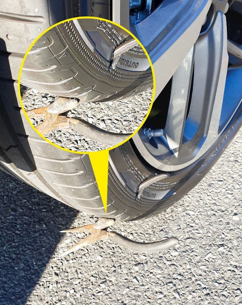 "Vozio sam novi ženin auto (još uvijek je bio na prvom spremniku goriva) kad se ovo dogodilo"