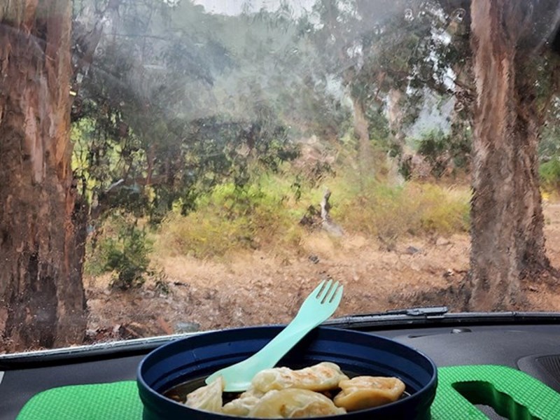 "Pogled iz mog kampera izgleda kao neka slika na platnu"