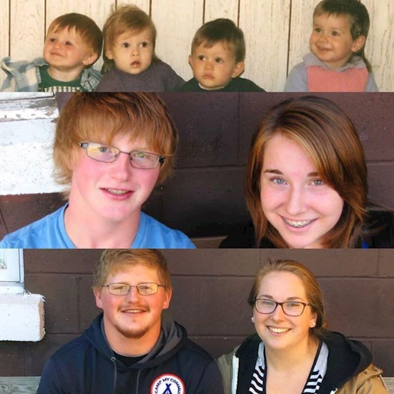 2. "Upoznala sam svog najboljeg prijatelja dok smo još bili u pelenama. Počeli smo izlaziti 2011. i još uvijek smo zaljubljeni do ušiju."