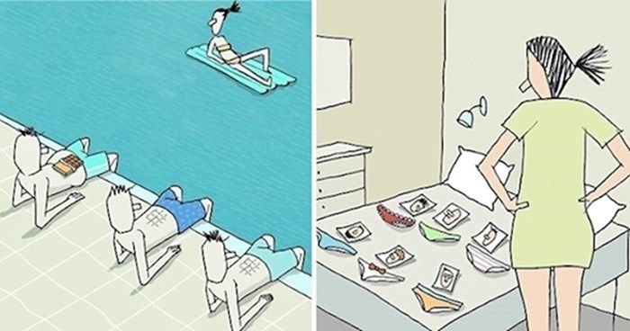 15 ilustracija koje govore puno o muškarcima, ženama, današnjim vezama i navikama