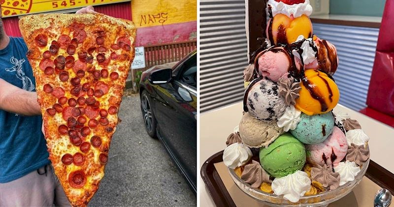 15+ fotki bizarno velikih porcija hrane koje je gotovo nemoguće pojesti odjednom