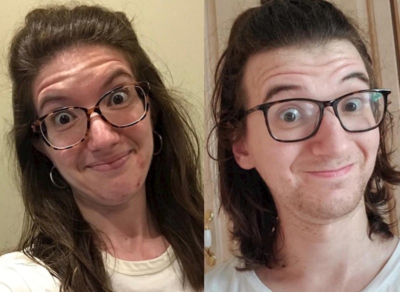 "Evo slika mog brata i mene, on kaže da nismo isti, ja mislim suprotno"