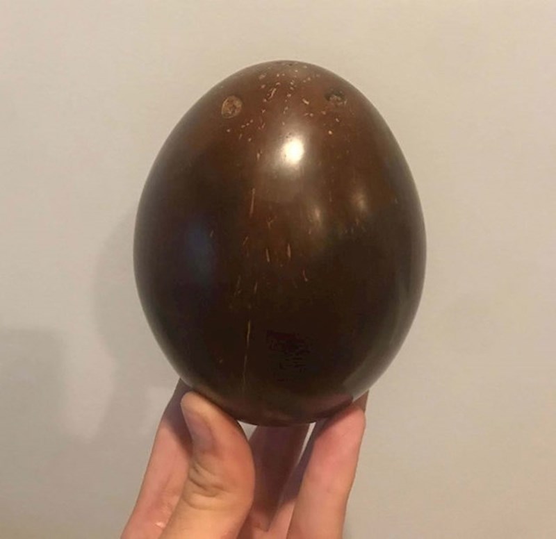 Ovo se dogodi kada ispolirate kokosov orah