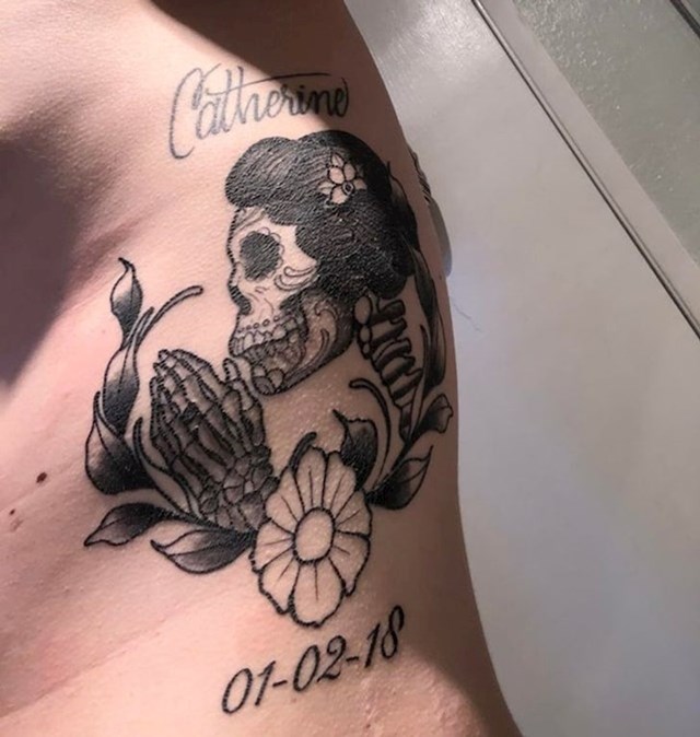 7. Čovjek je ovo tetovirao samo da bi se mjesec dana nakon rastao od žene...