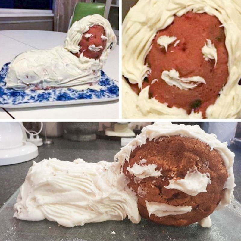 "Što bi trebalo ovo biti? Ja ne znam, a radila sam tortu"