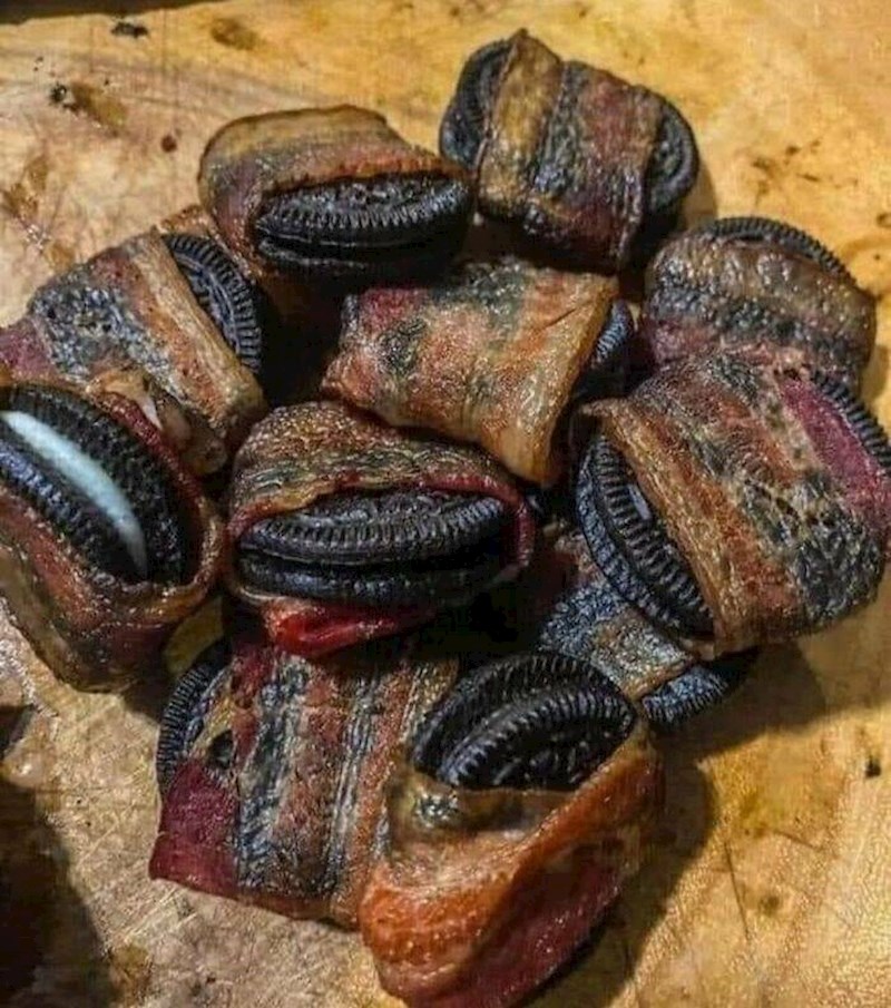 9. Slanina i oreo keksi. Ne, ne i ne!