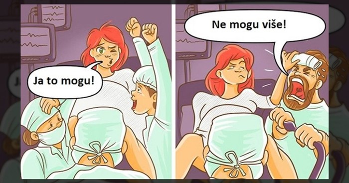 Iskrene ilustracije u kojima su prikazane razlike između mama i tata