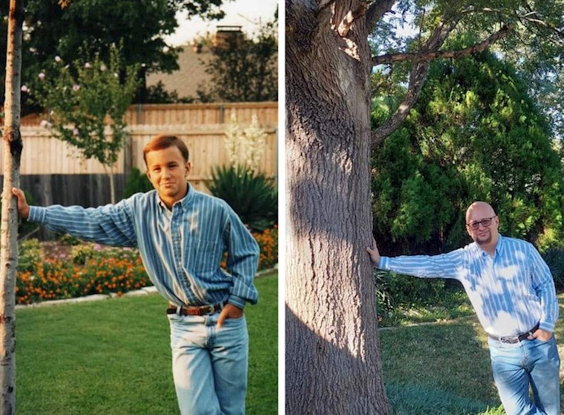 7. "Prije 30 godina i danas. Nevjerojatno je koliko su godine brzo prošle"