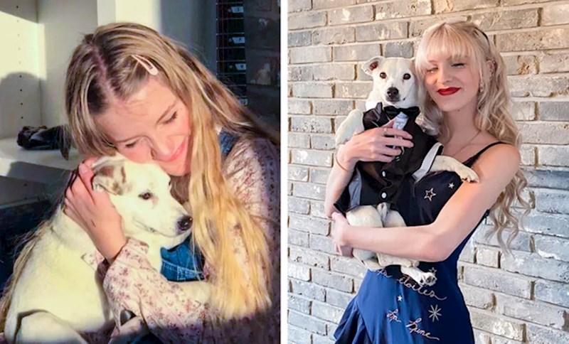 "Najljepši dio mog odrastanja je moj pas. Morali smo ga posebno srediti za proslavu mog 18. rođendana"