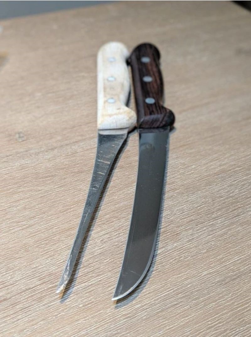 "Nož koji se koristio posljednjih 20 godina u odnosu na potpuno novi nož."