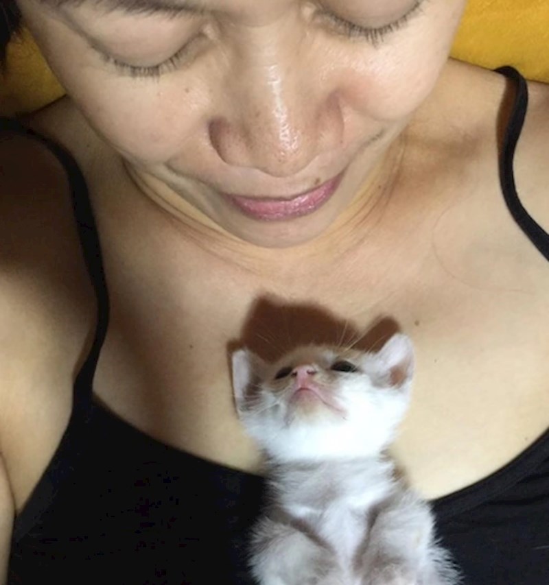 "Mama mi je poslala ovu sliku uz opis: 'Mislim da sam se zaljubila'."