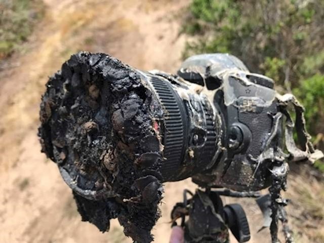 Ovaj fotoaparat se istopio prilikom snimanja lansiranja SpaceX Falcon 9 rakete.