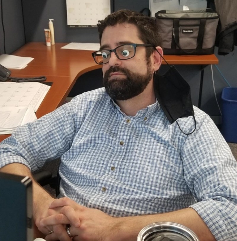 4. "Bio je totalno prisutan i fokusiran na posao."