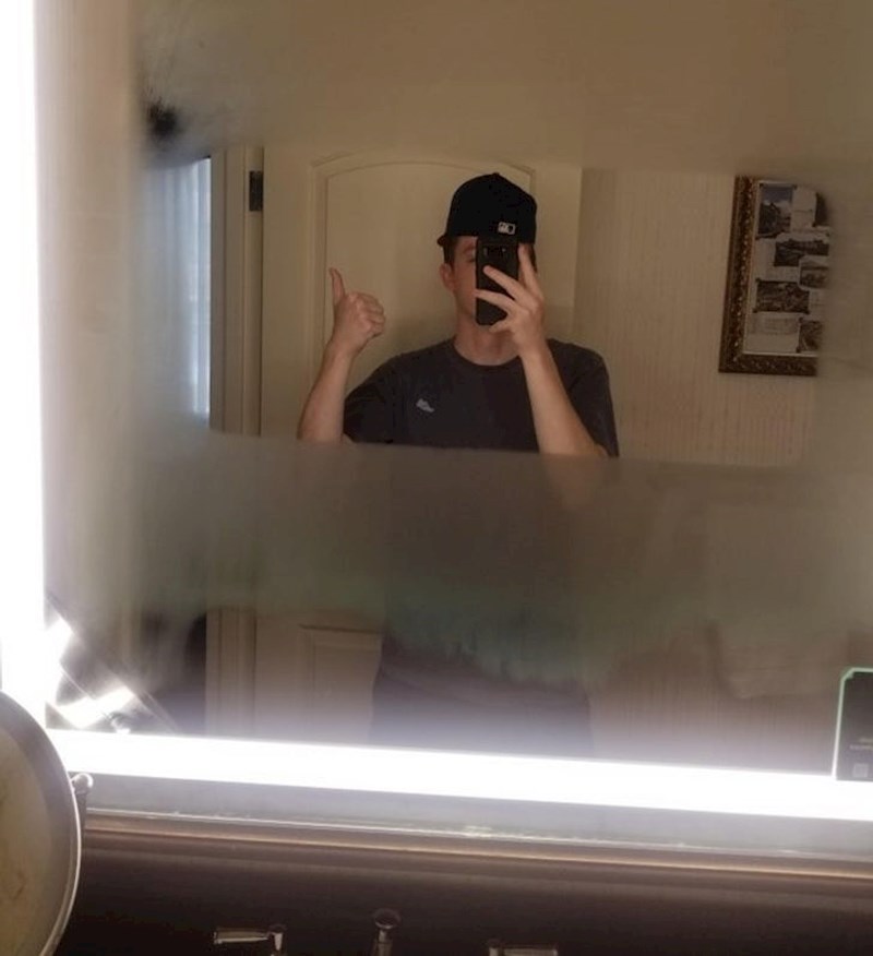 3. Staklo koje se ne magli u razini očiju