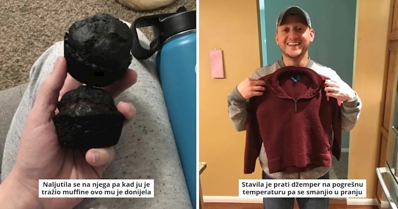 Muškarci podijelili smiješne situacije kada su njihove žene epski zabrljale, evo što smo izdvojili