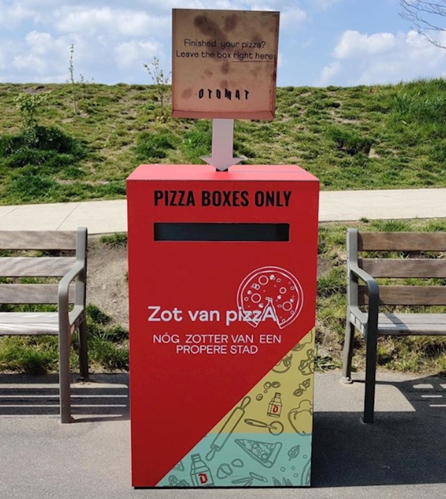 12. "Mi u Belgiji imamo posebnu kantu za smeće u koju se bacaju samo kutije od pizze"