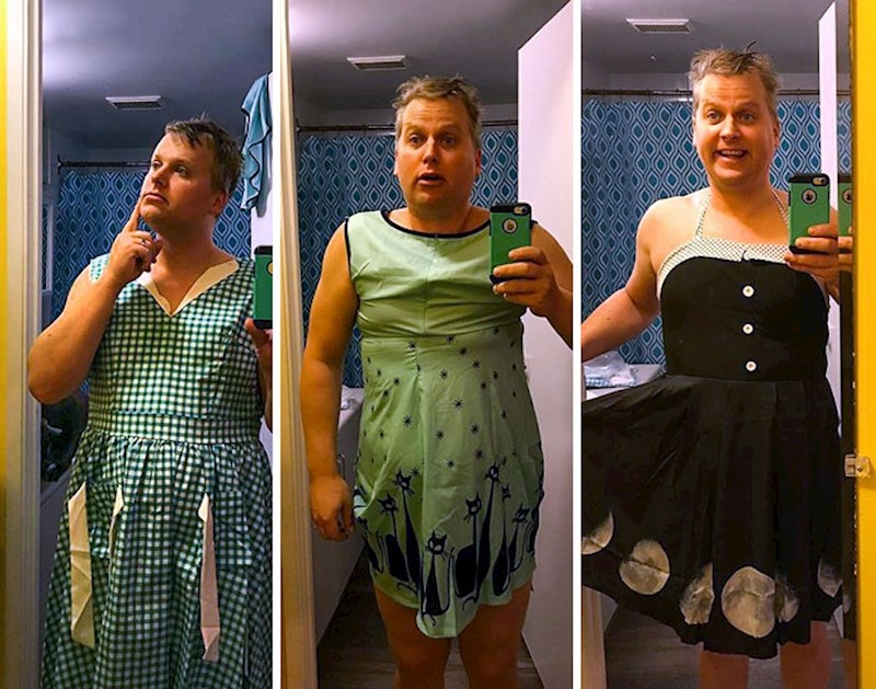 13. "Došle su joj nove haljine i htjela je vidjeti kako izgledaju. Nitko mi ne može prigovoriti da nisam ozbiljno shvatio zadatak"