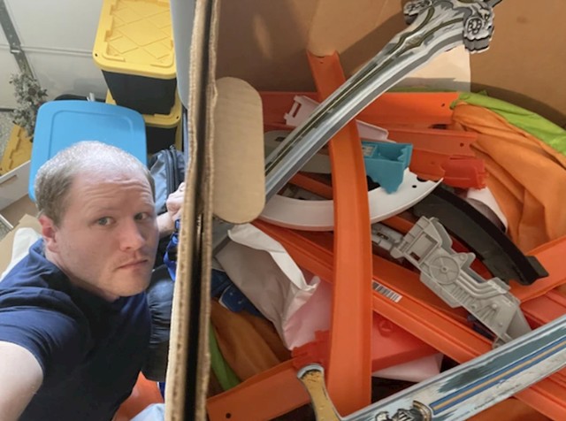"Umjesto da spuštate svaku kutiju, jednostavno upalite prednju kameru i pogledajte što se nalazi u kutiji"