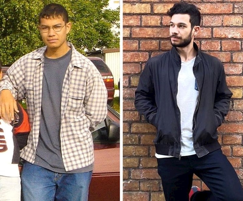 13. "Sad kad gledam svoje stare fotografije, samo mi je u glavi koliko sam u to vrijeme bio nesiguran"