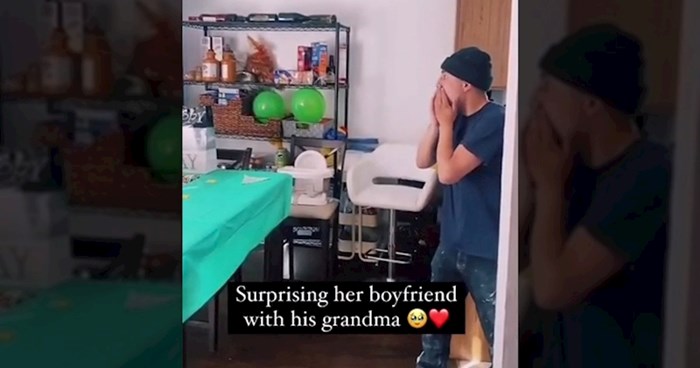 Iznenadila je dečka bakinim dolaskom i snimila dirljivu reakciju. Raznježit ćete se gledajući video