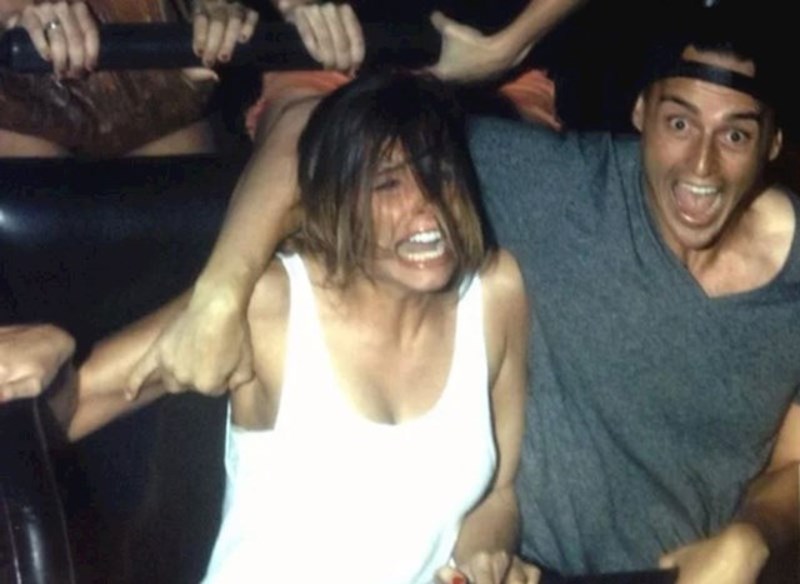 8. Tip je podijelio omiljenu fotku sa svojom suprugom. Barem je tada njemu bilo zabavno. 😄