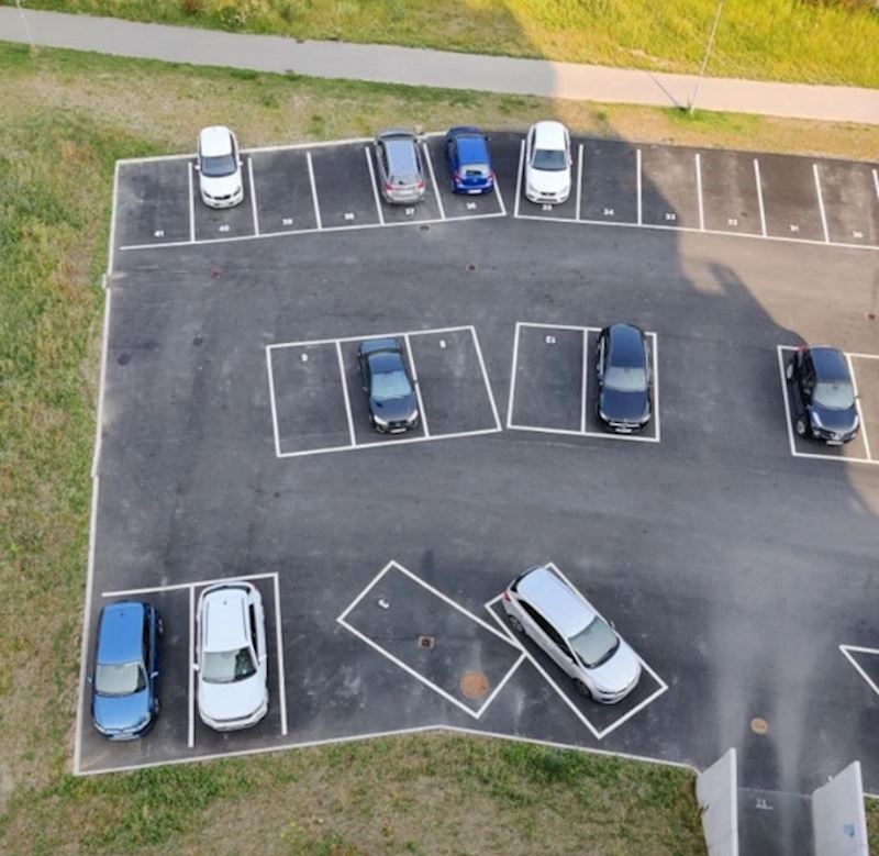 Ovo parkiralište...